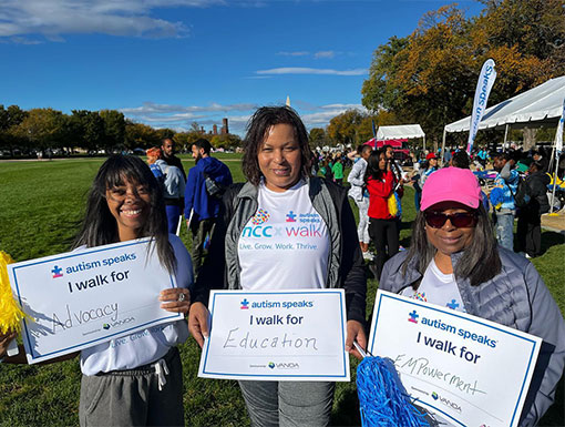 The Children’s Guild joins the Autism Speaks Walk in Washington, D.C.